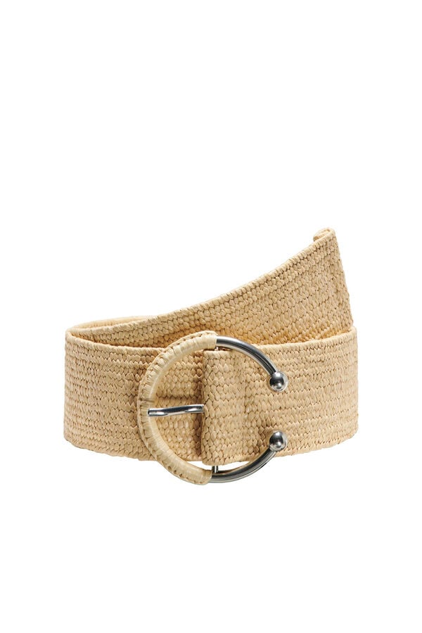Springfield Straw belt with buckle brown