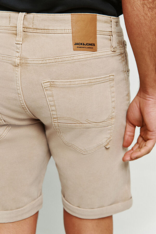 Jack & Jones Regular turn-up Bermuda shorts brown