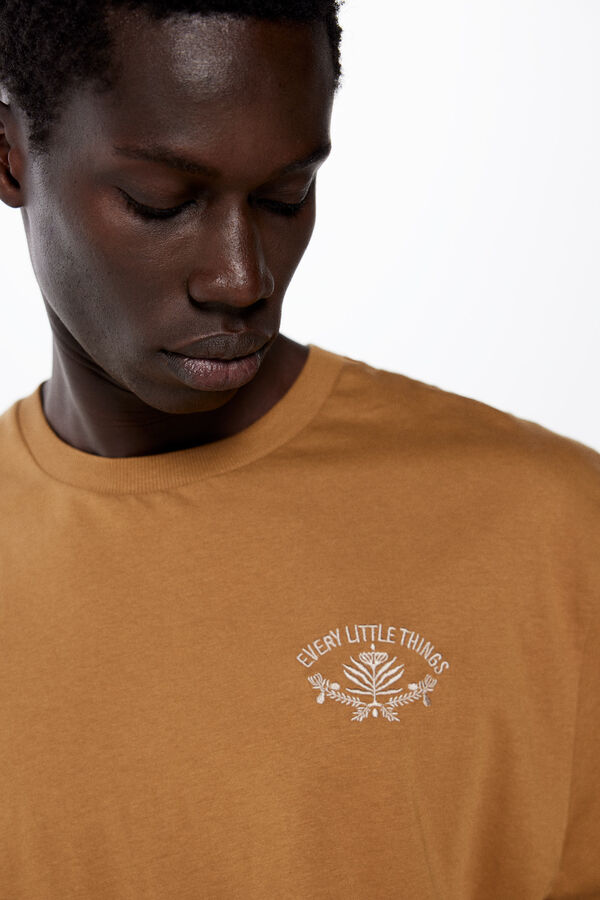 Springfield "Every Little Thing" T-shirt beige