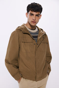 Springfield Cotton parka stone