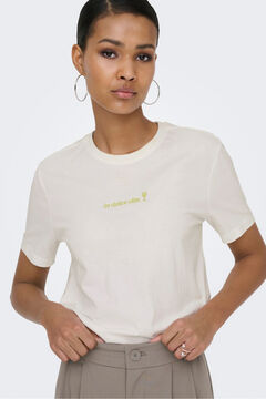 Only Camiseta texto frontal