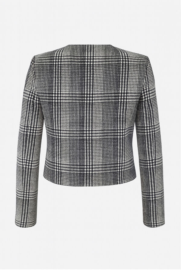 Trendyol Checkered jacket noir