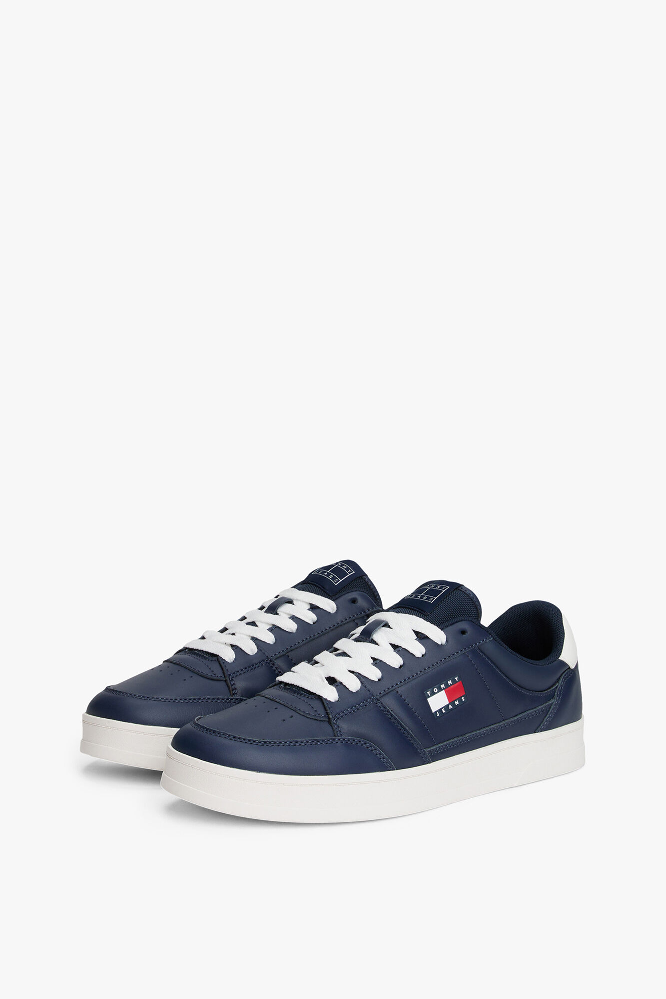 Tommy Jeans Zapatilla Tommy Jeans azul marino con bandera