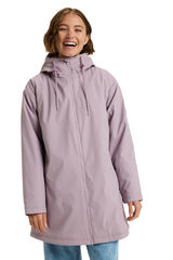 Roxy Rain Road Polar Zip - Women's Rain Trench Coat pink