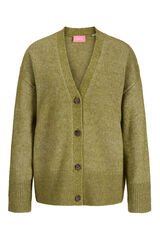 Jack & Jones C&aacute;rdigan suave escote v verde