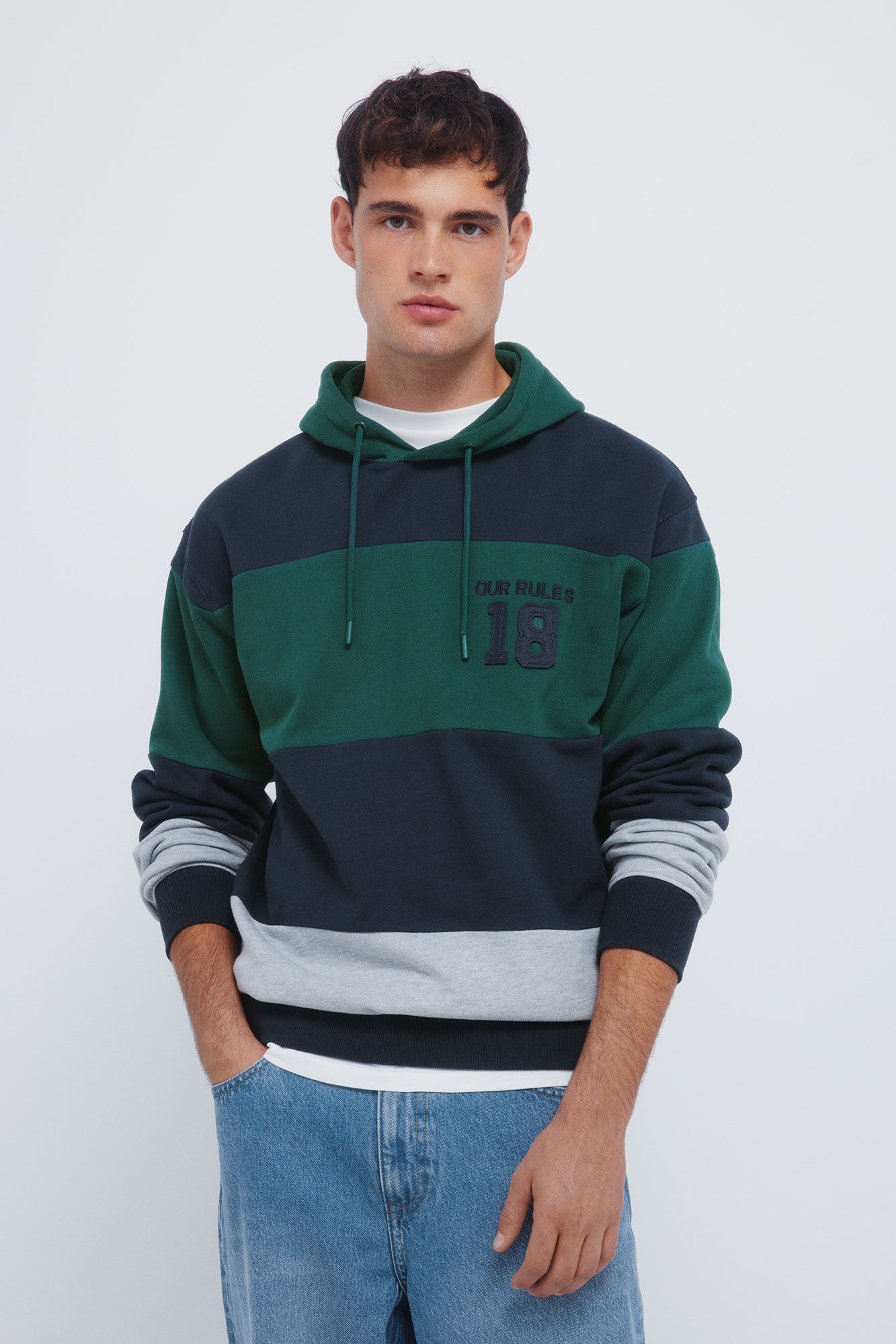 Springfield Sweatshirt hood cuts