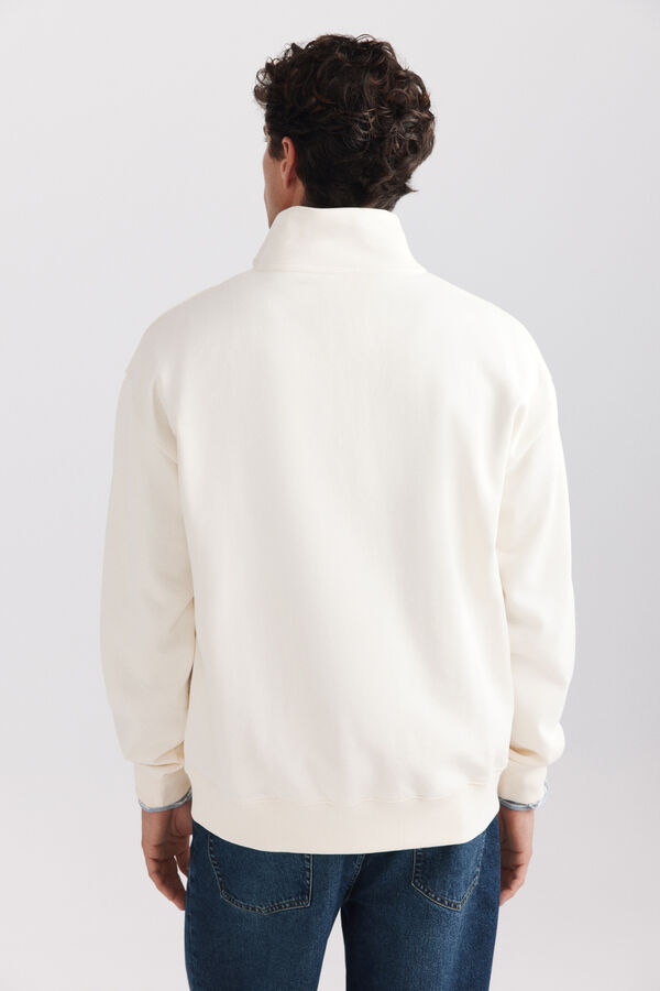 Springfield Trucker sweatshirt white