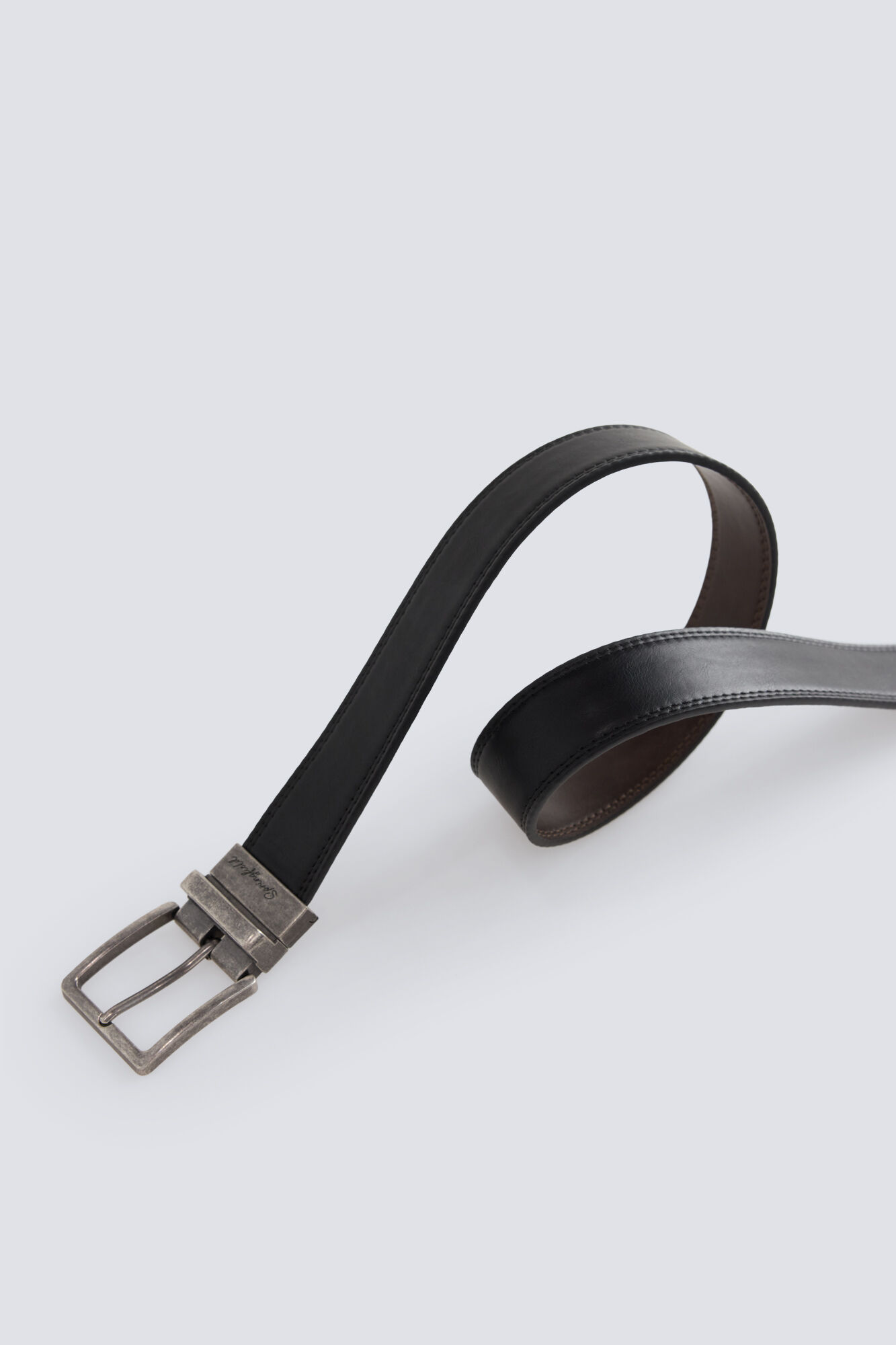 Springfield Reversible denim belt