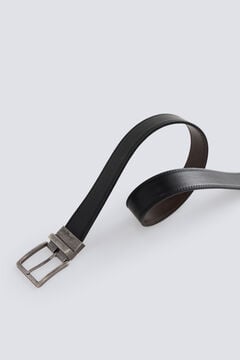 Springfield Reversible denim belt
