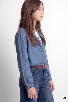 Springfield Kids Devojčija teksas bluza