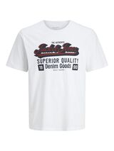 Jack & Jones Junior Camiseta regular fit blanco
