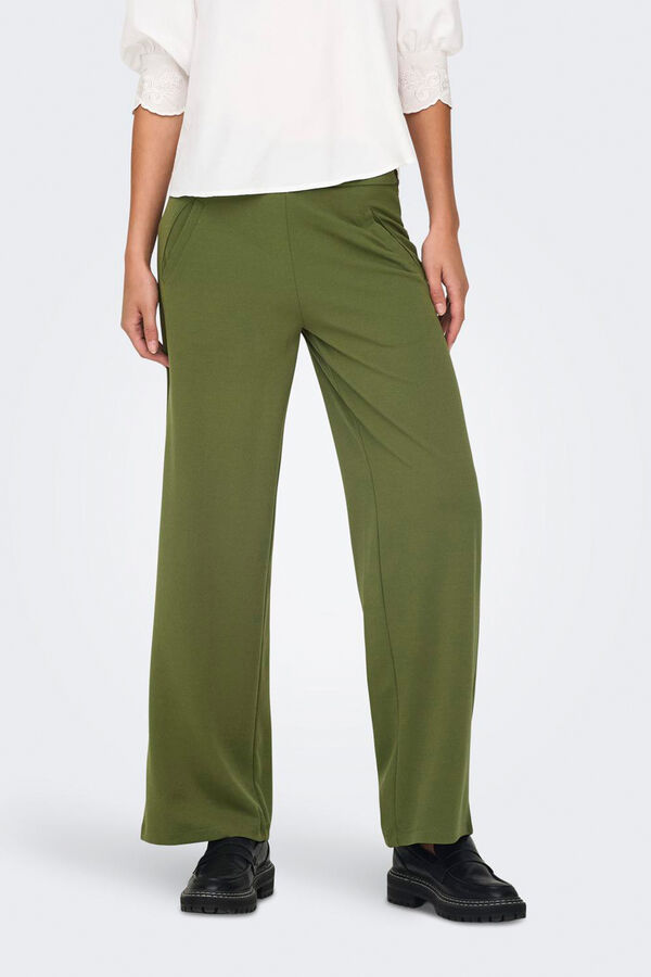 JDY Pantal&oacute;n largo de traje verde