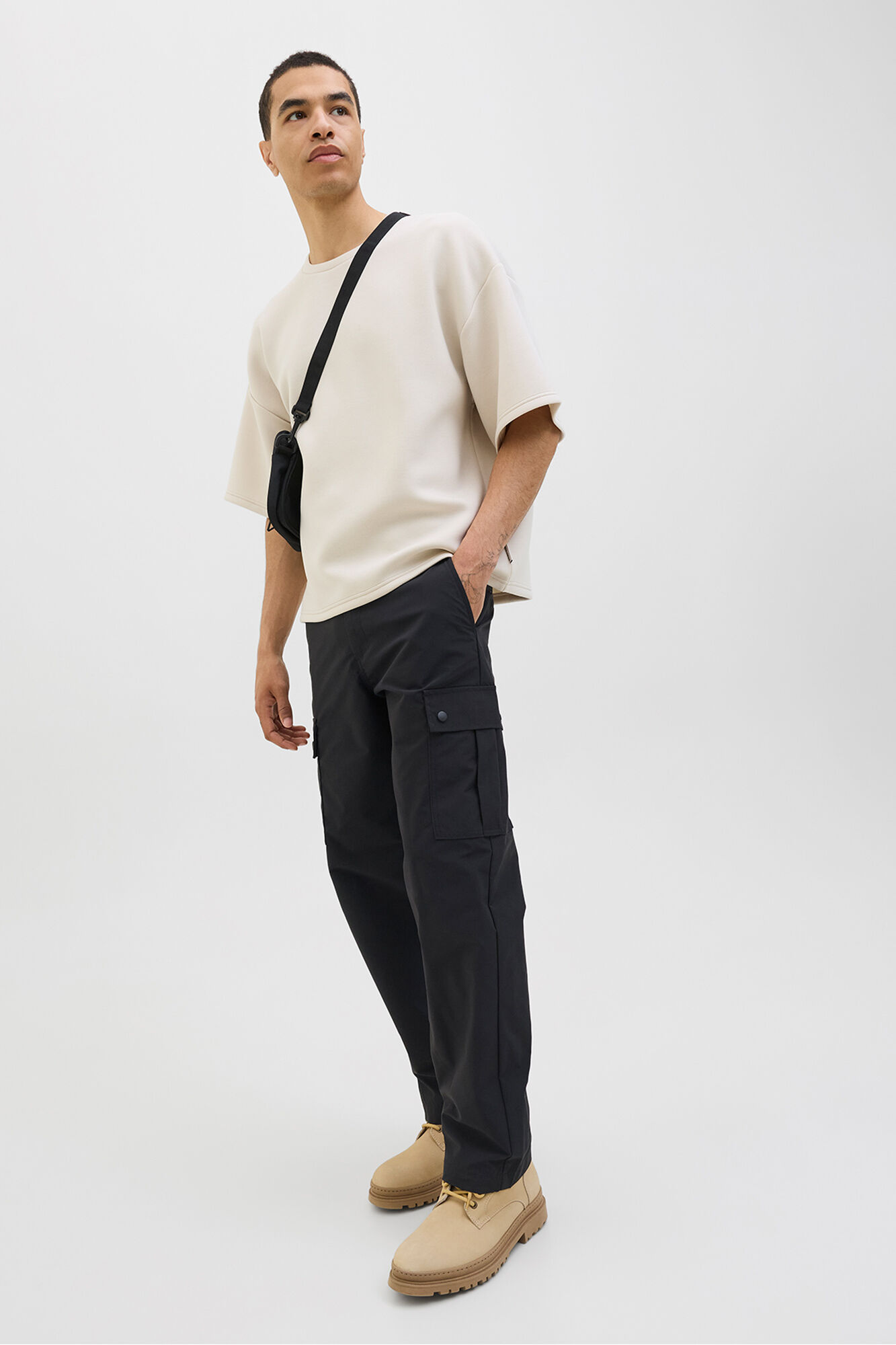 Jack & Jones Cargohose mit lockerer Passform