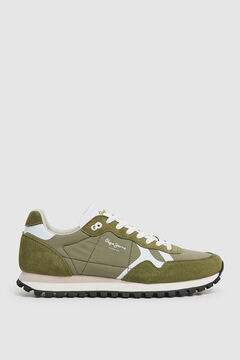 Springfield Running trainers with suede details grey