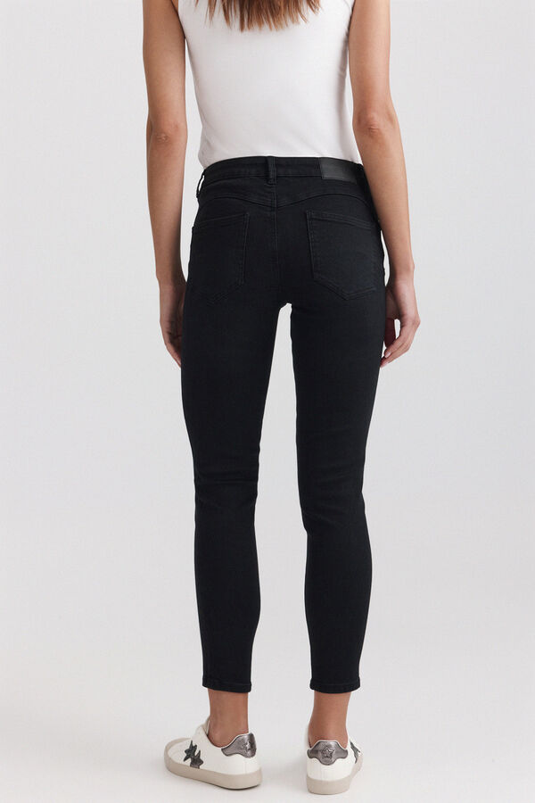 Springfield Skinny push up jeans black