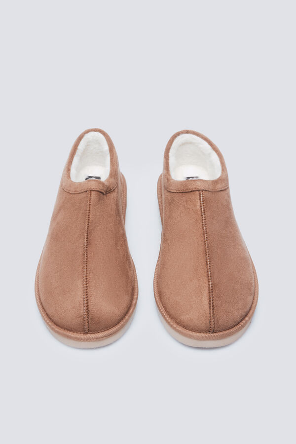 Springfield House clog slipper nude
