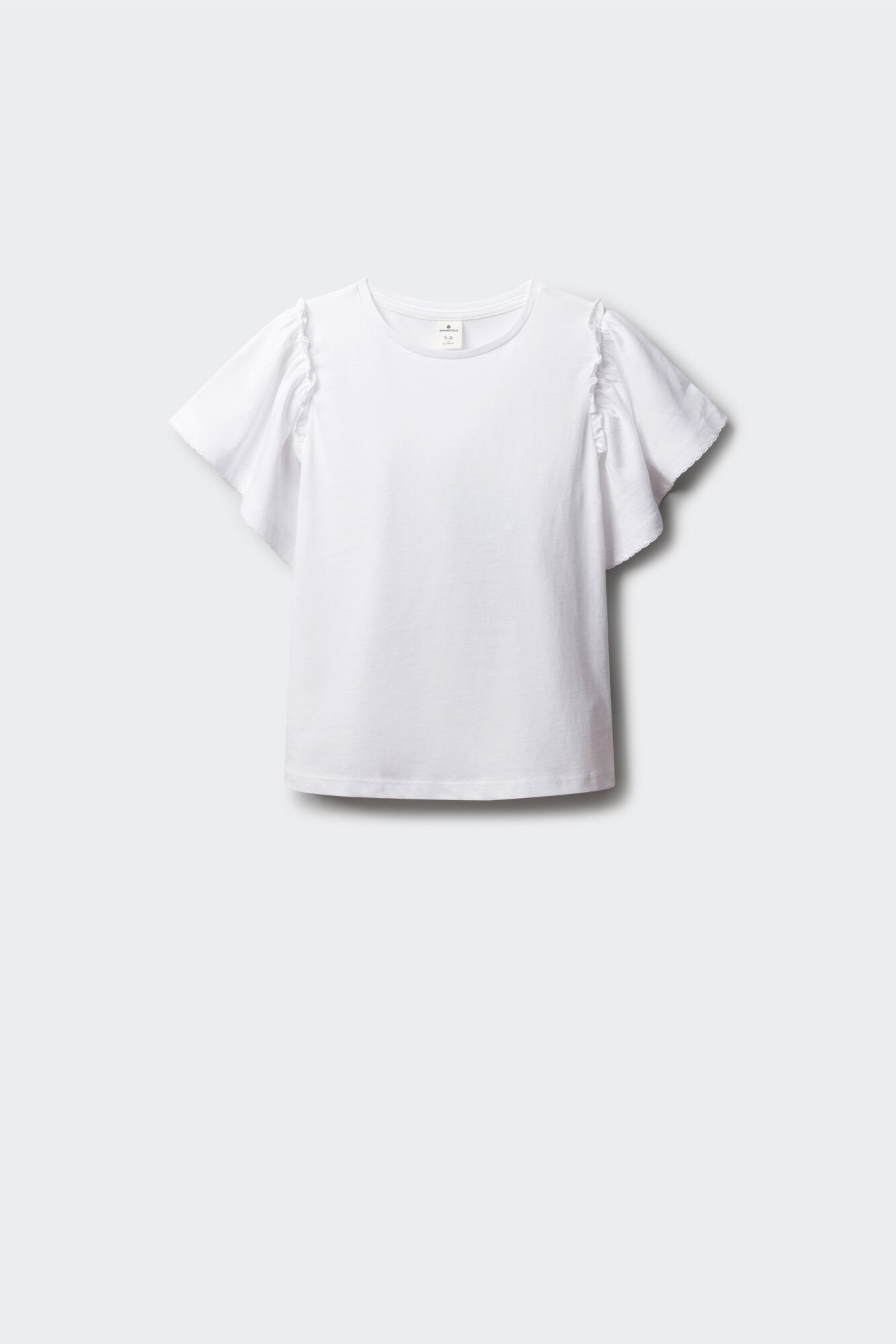 Springfield Kids Camiseta manga corta volantes ni&ntilde;a