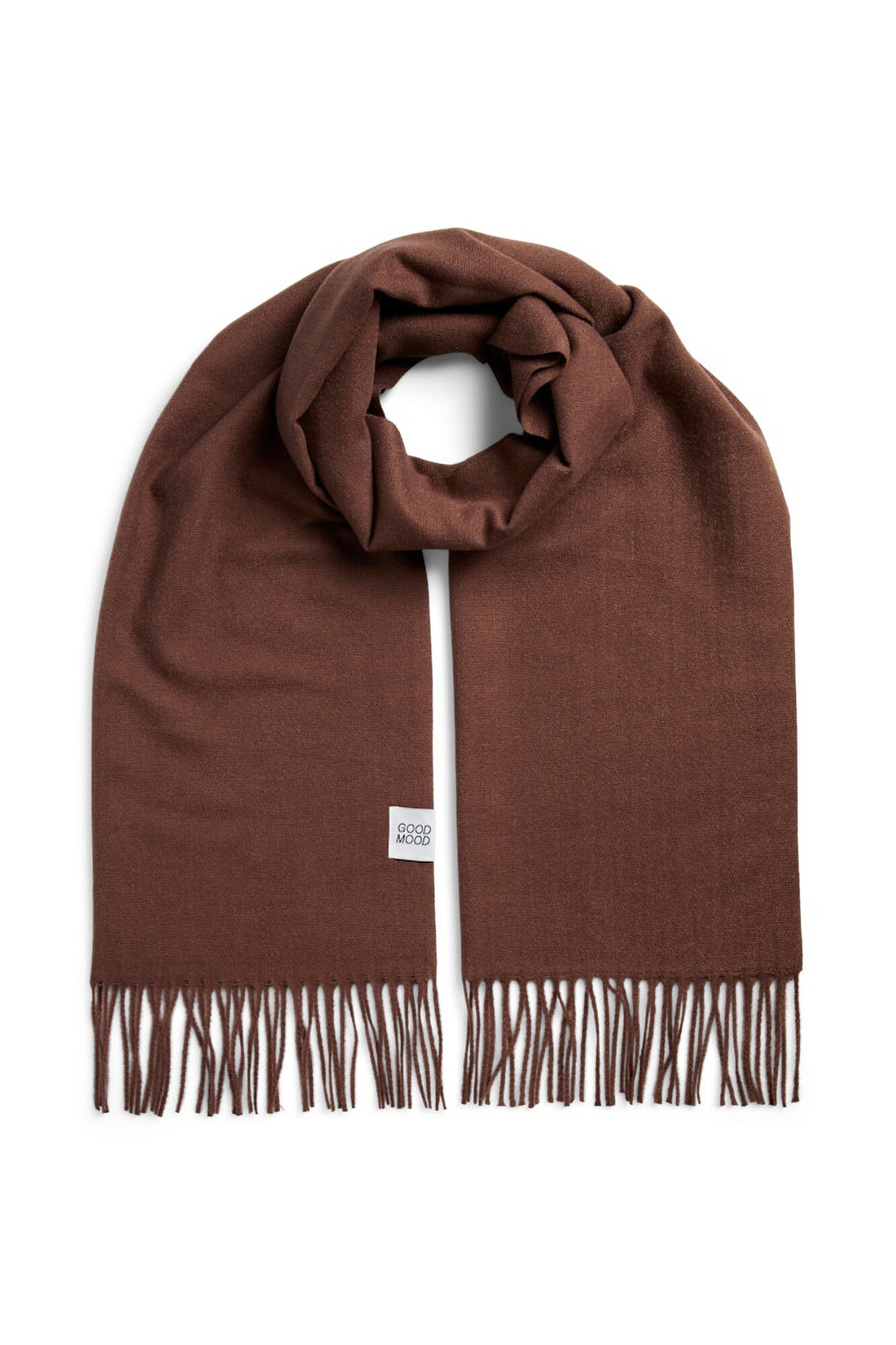 Pieces Bufanda lisa ligera flecos