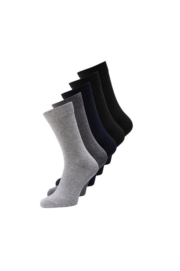 Springfield Pack 5 calcetines gris medio