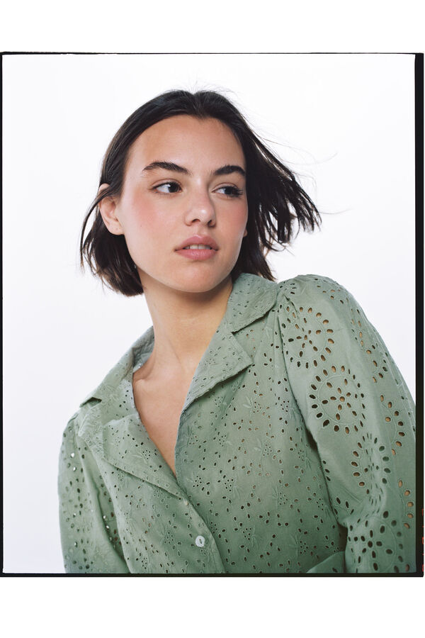 Springfield Chiara blouse green water