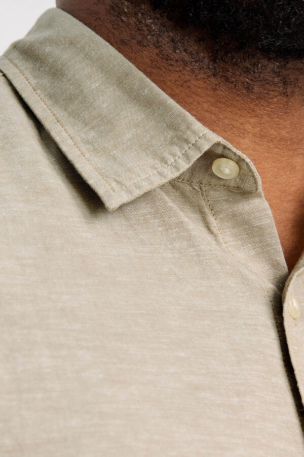 Jack & Jones PLUS Slim fit shirt PLUS grey