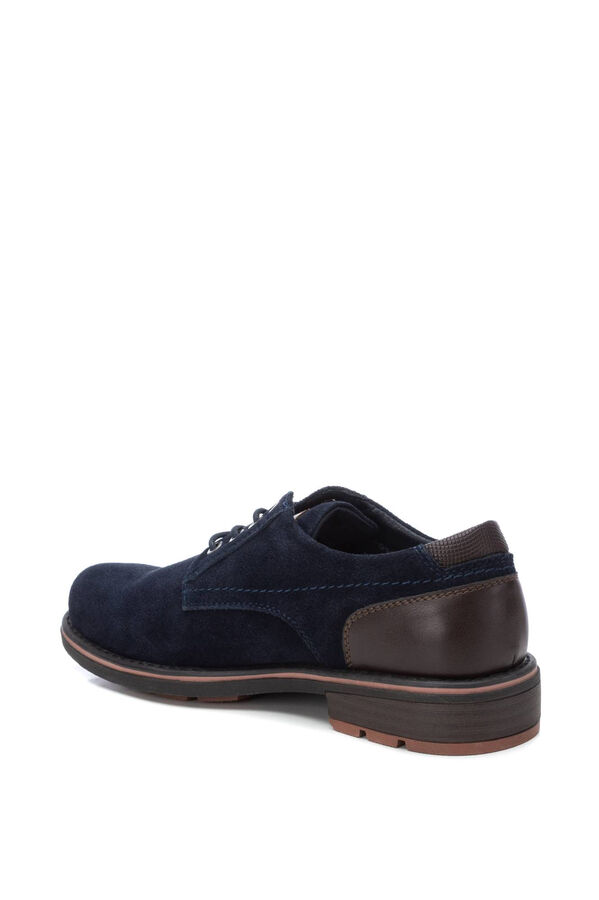XTI Zapato De Hombre Serraje azul