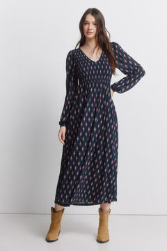 Springfield Vestido volante escote