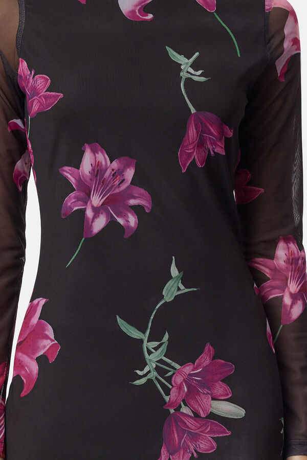 Trendyol Vestido midi de tul rosa