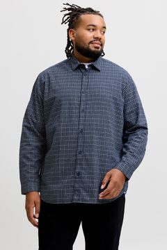 Jack & Jones PLUS Camisa de quadrados manga comprida