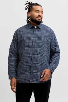 Camisa de cuadros manga larga