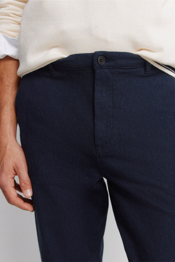 Springfield Udobne pantalone Plava