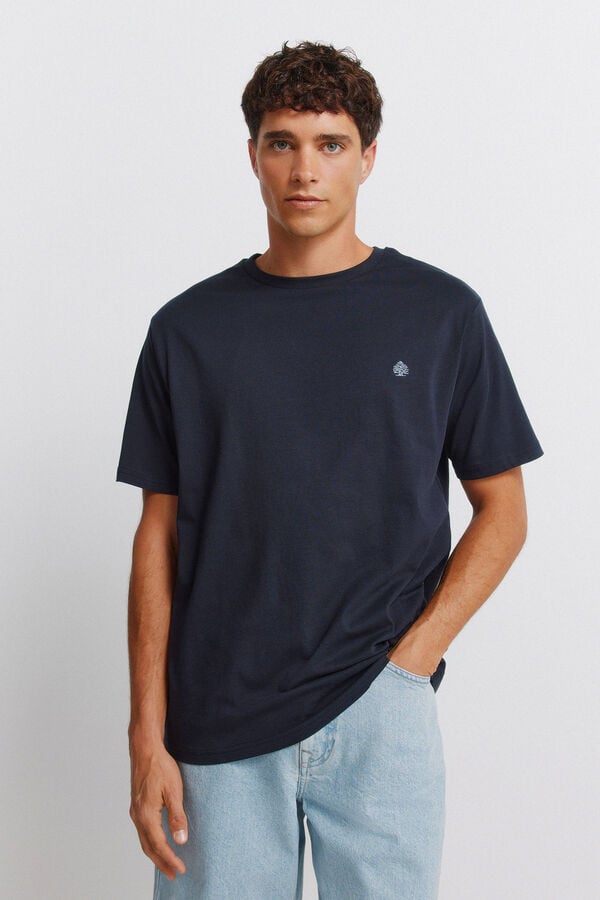 Springfield Springfield logo basic T-shirt blue