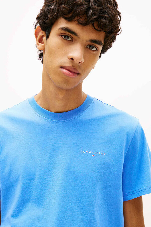Tommy Jeans Slim short sleeve T-shirt blue