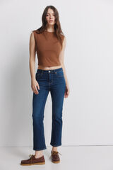 Springfield Kick flare jeans blue