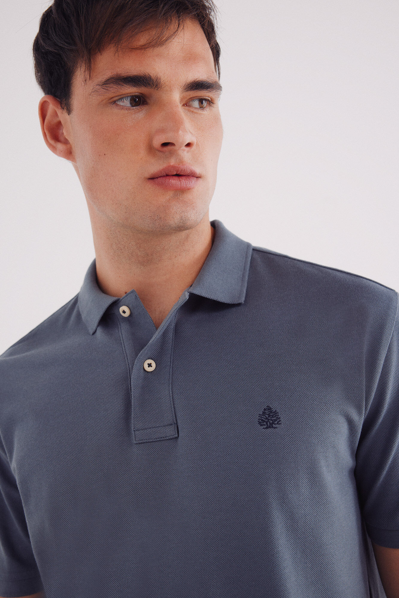 Springfield Essential regular fit piqu&eacute; polo shirt