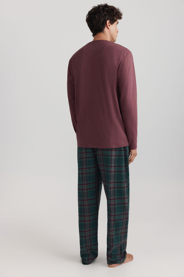 Springfield Epi and Blas long pyjamas red