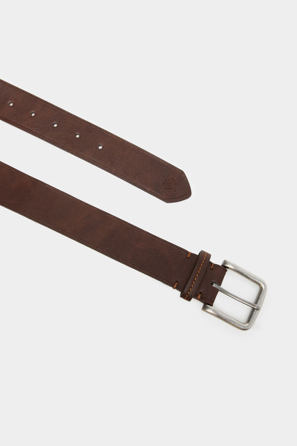 Springfield Essential faux leather belt brown