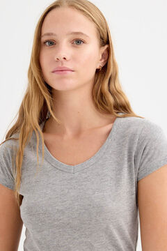 Inside Camiseta cuello pico