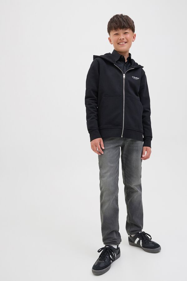 Jack & Jones Junior Slim fit five-pocket jeans black