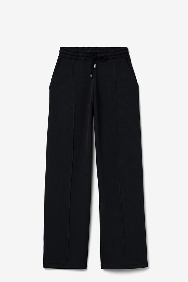 Springfield Straight fit trousers black