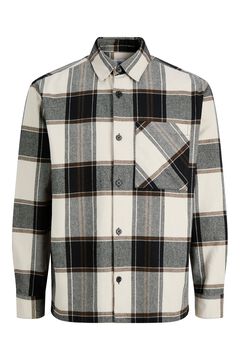 Jack & Jones Sobrecamisa relaxed aos quadrados