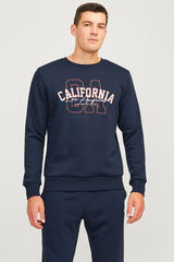 JJ REBEL regular fit sweatshirt blue