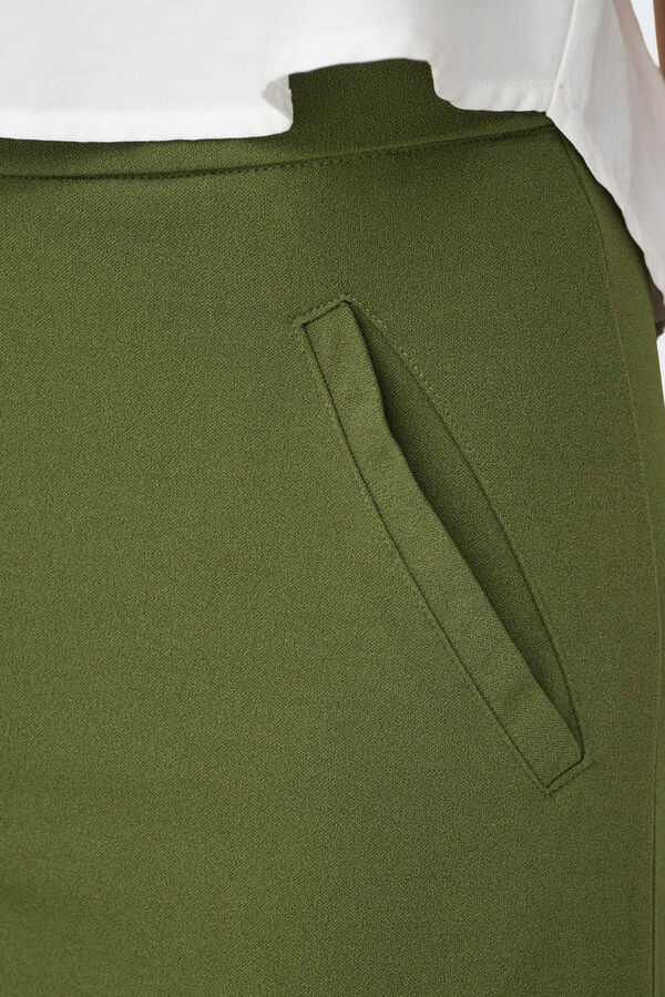 JDY Pantal&oacute;n largo de traje verde