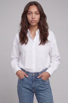 JJ REBEL Oversize-Hemd aus Twill