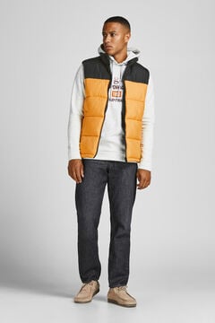 Springfield High neck gilet red