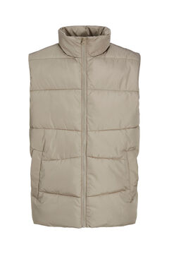 Springfield Quilted gilet  beige