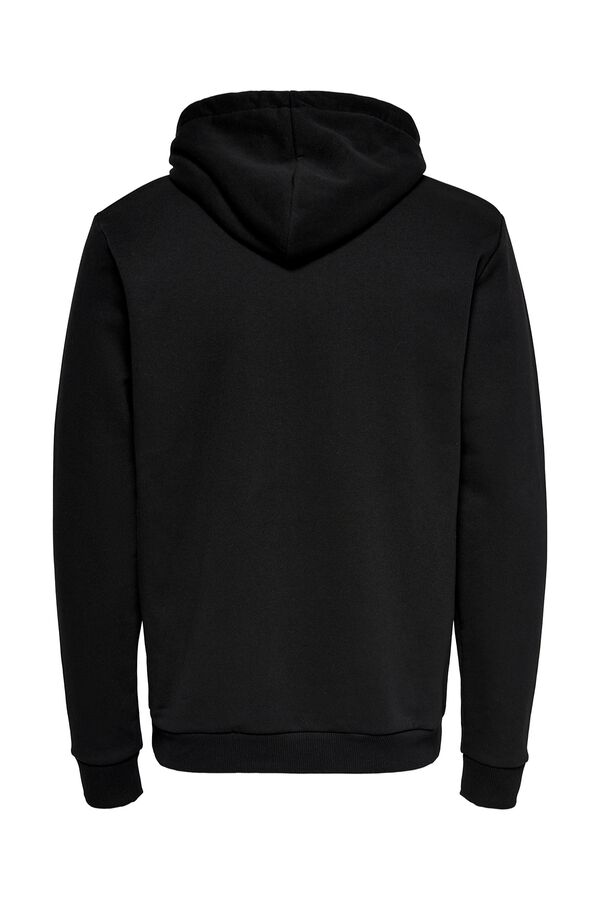 Only & Sons Sudadera con capucha negro