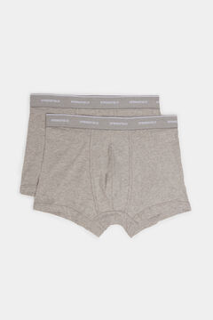 Springfield 2-pack essentials cotton boxers gray