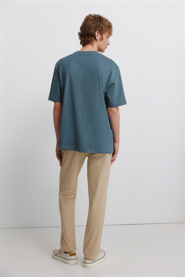 Springfield Light comfort slim fit chinos brown