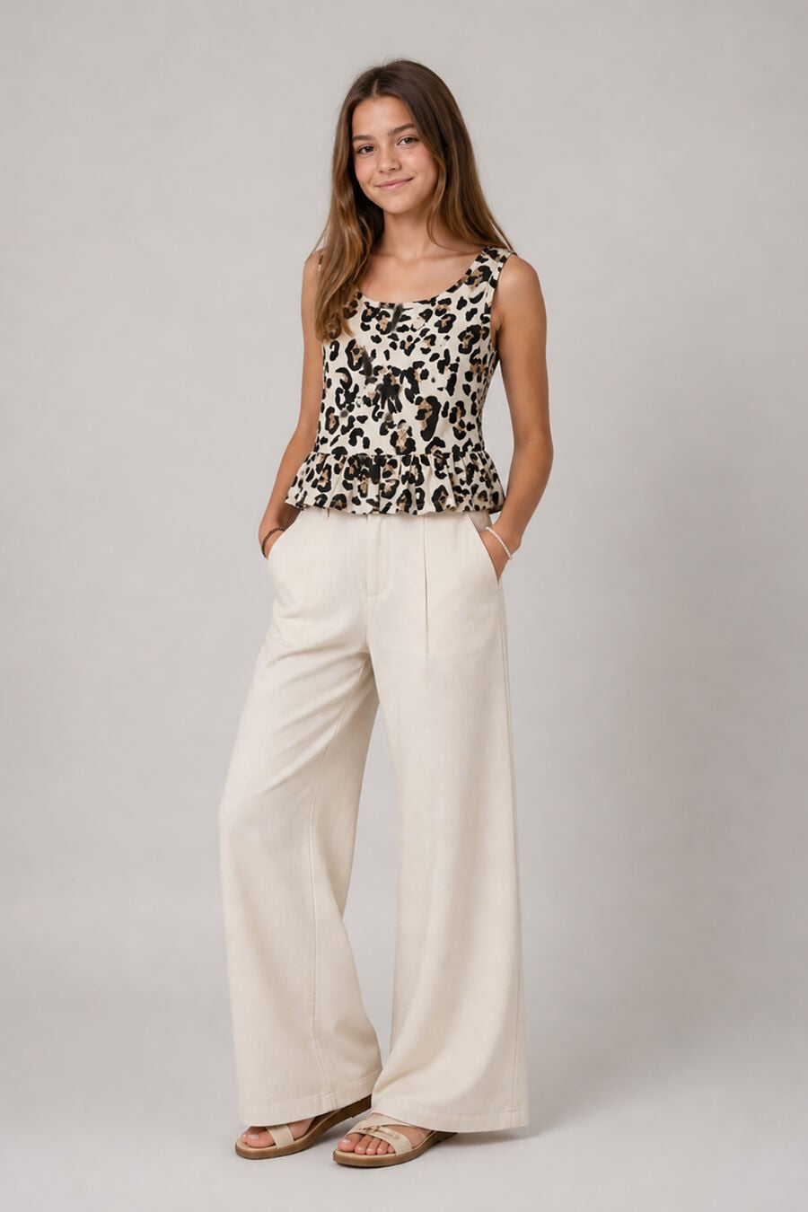 Top de leopardo